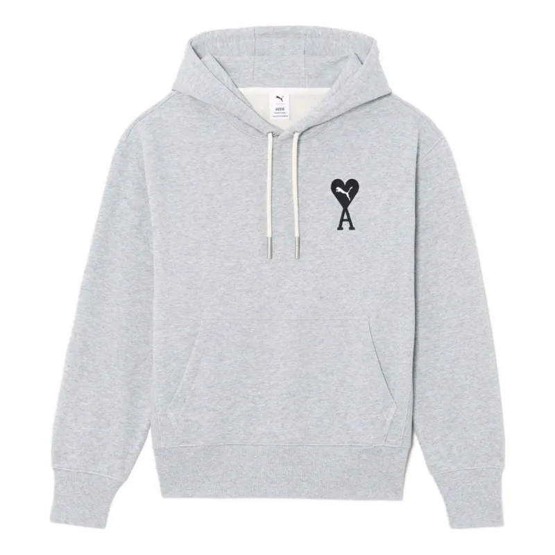 Puma X AMI Hoodie 'Grey' 534069-04 sold by KicksCrew