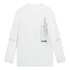 Li-Ning Counterflow Graphic Faux Two-Piece T-shirt 'White' AHST581-1 sold by KicksCrew