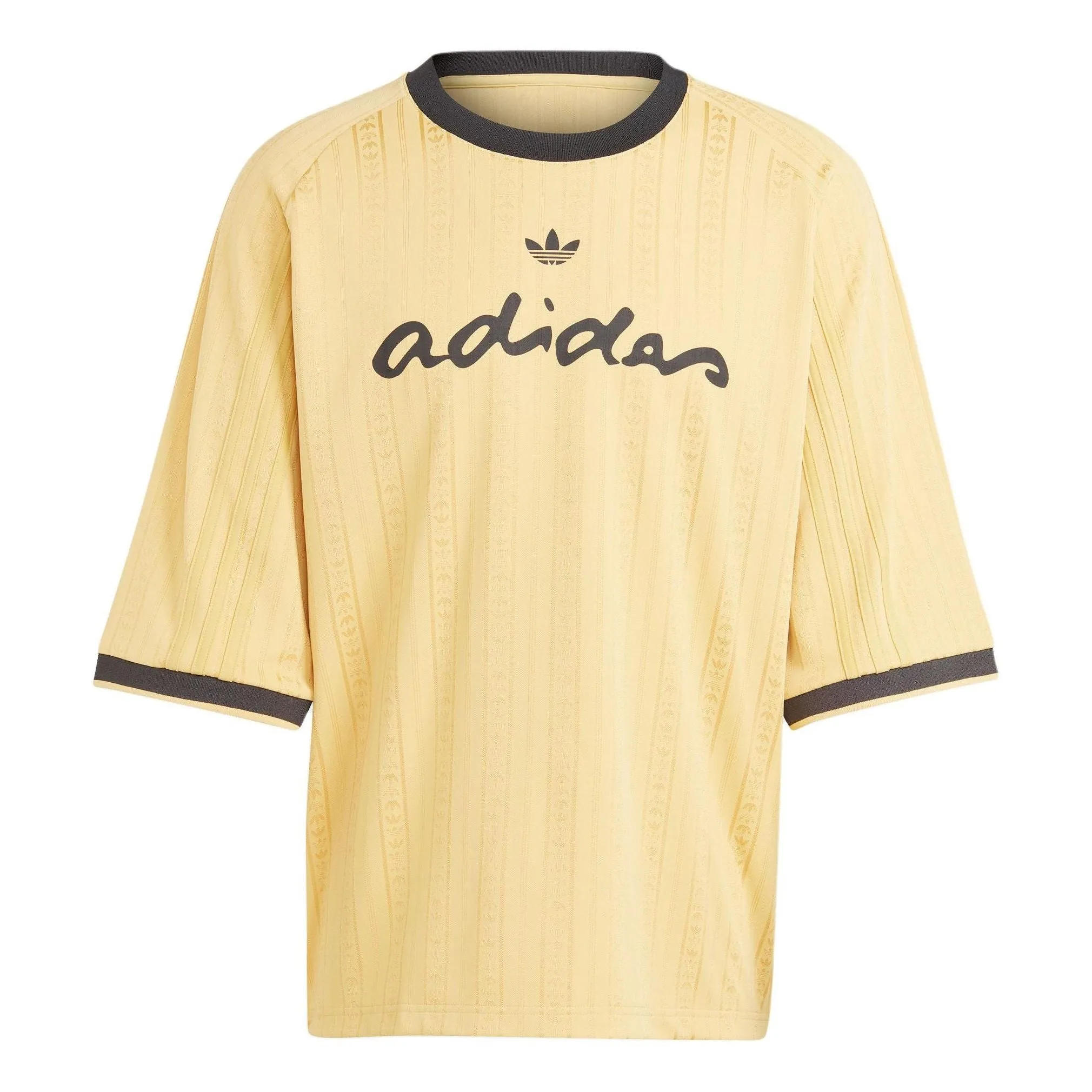 adidas Fashion Graphic T-shirt 'Yellow Black' IT7463 sold by KicksCrew