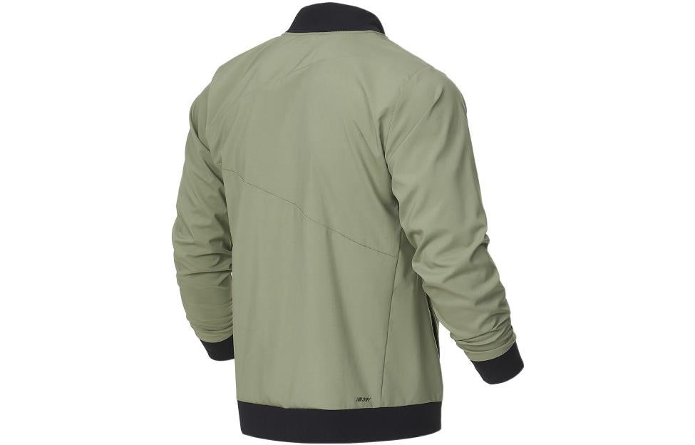 New Balance Sport Jacket 'Green Black' AMJ21010-OLF sold by KicksCrew product image thumbnail 2