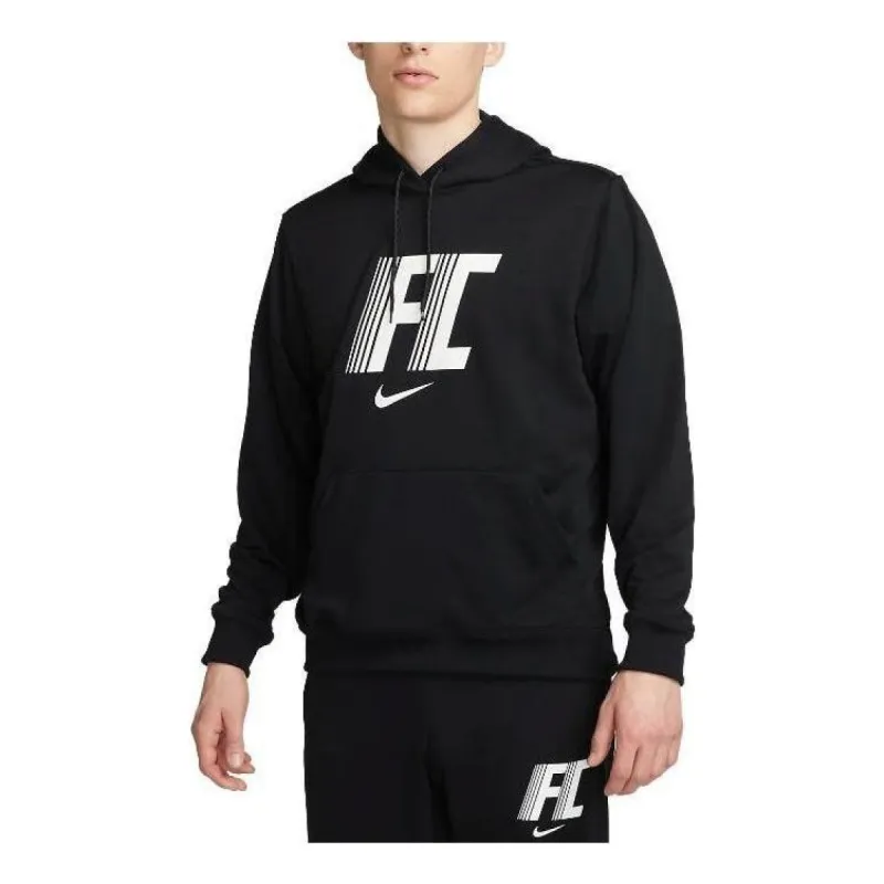 Nike Dri-FIT F.C. Fleece Hoodie 'Black' DV9758-010 sold by KicksCrew