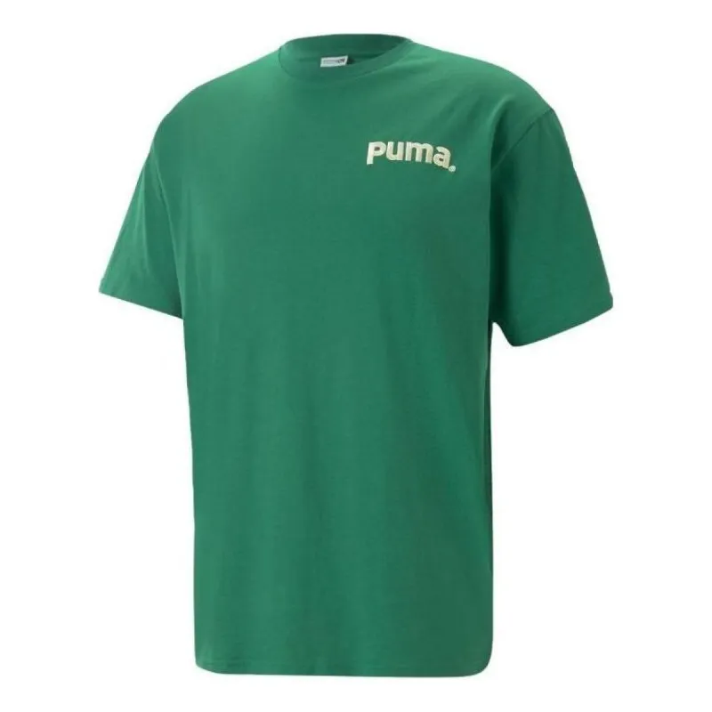 Puma Casual T-Shirt 'Green' 622536-37 sold by KicksCrew