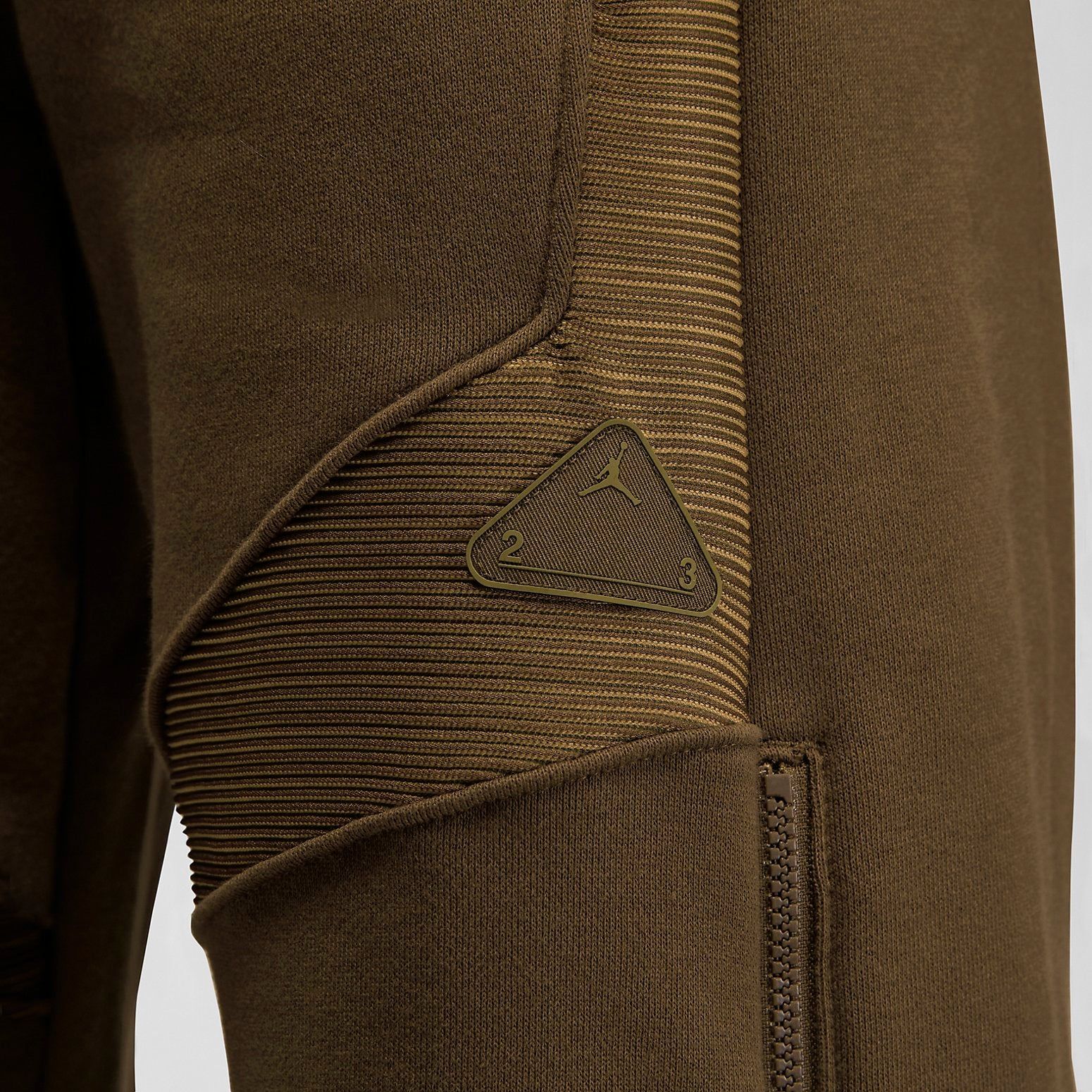 (WMNS) Air Jordan Knit Sweatpants 'Olive Green' DV1259-385 sold by KicksCrew product image thumbnail 3