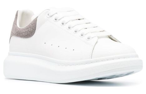 Alexander McQueen Oversized Sneaker 'Lead Crocodile Suede' 625162WHZ4K9597 sold by KicksCrew