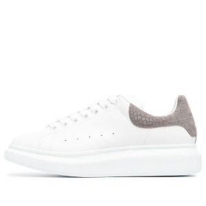 Alexander McQueen Oversized Sneaker 'Lead Crocodile Suede' 625162WHZ4K9597 sold by KicksCrew