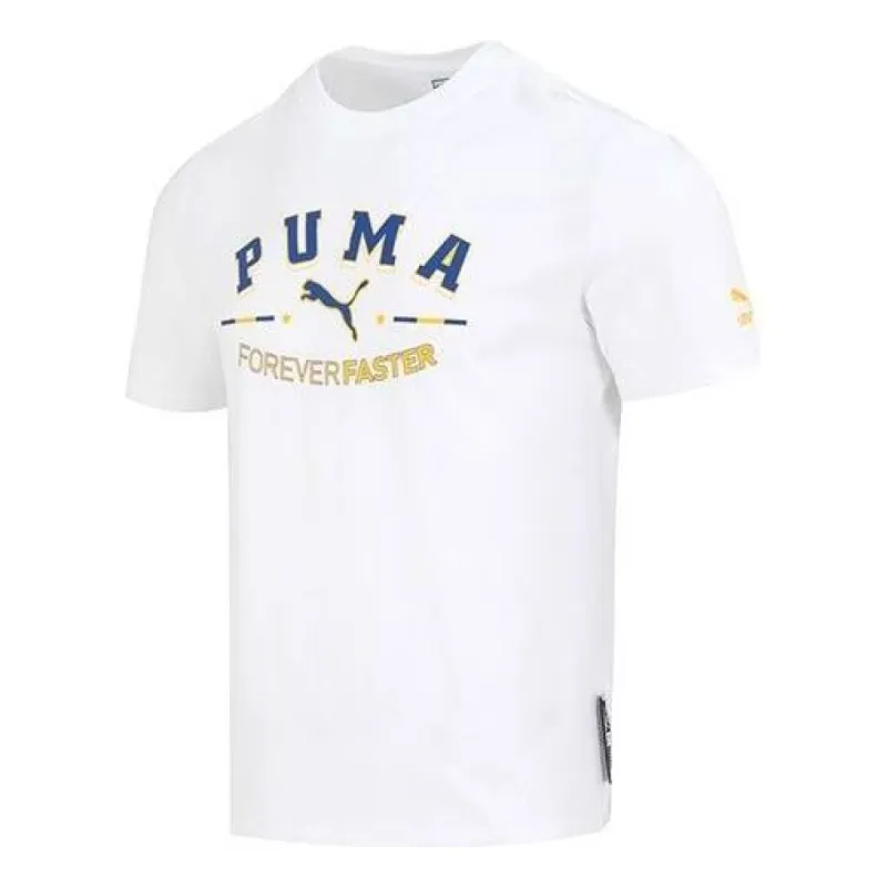 Puma Sports Wear Graphic T-Shirt 'White' 622279-02 sold by KicksCrew