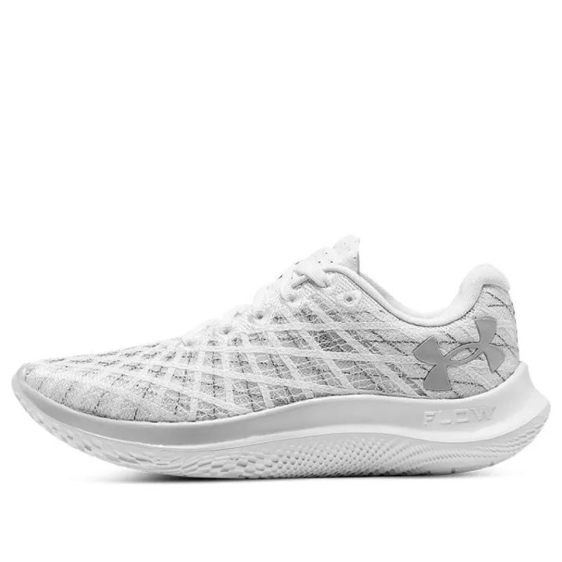 (WMNS) Under Armour Flow Velociti Wind 2 CN 'White Light Grey' 3025662-100 sold by KicksCrew