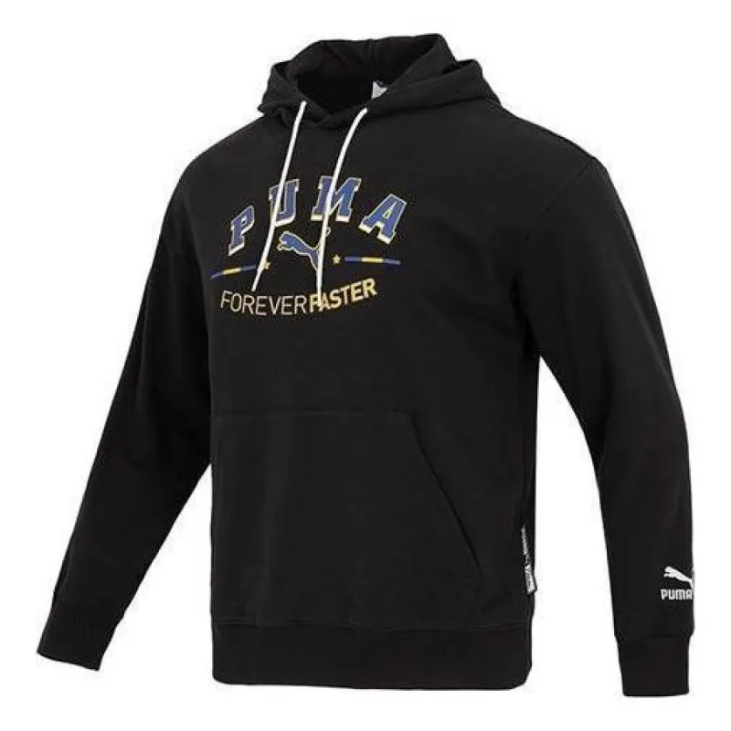 Puma Team Graphic Hoodie 'Black' 622274-01 sold by KicksCrew