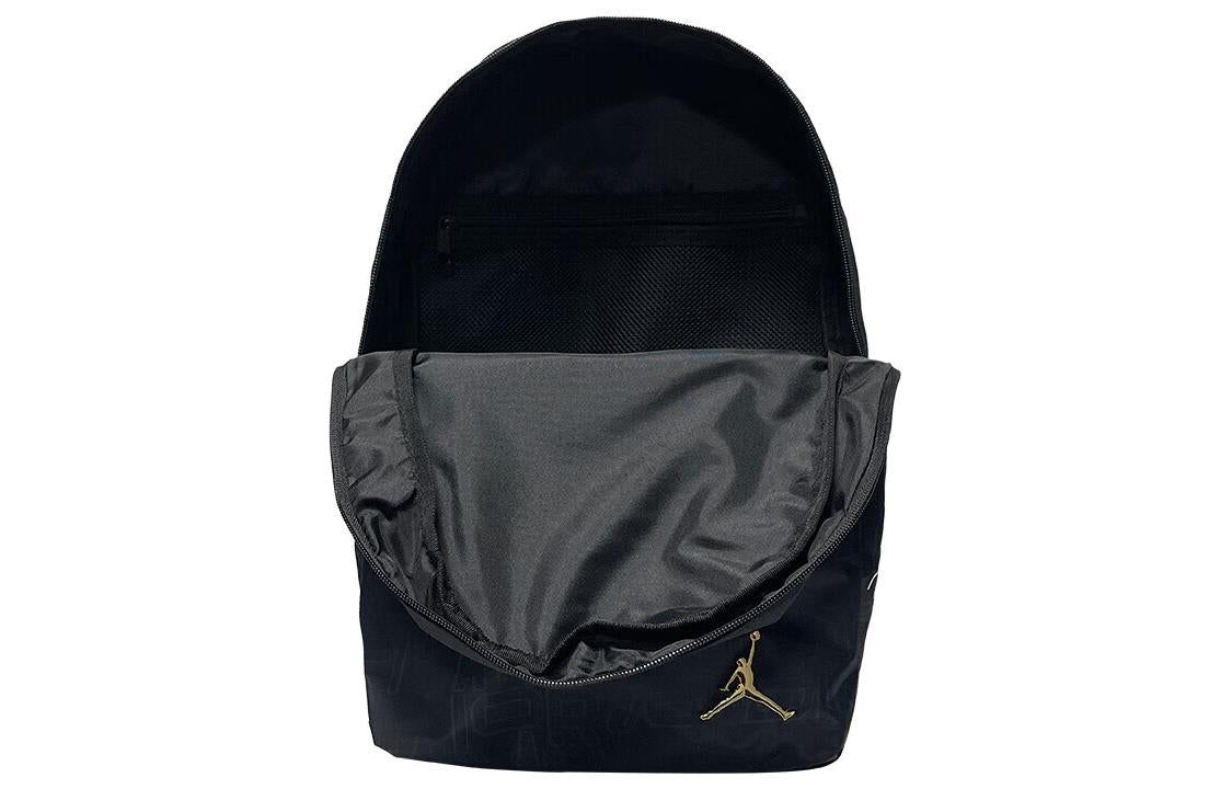 Air Jordan B&G Logo Backpack 'Black Gold' FZ1741-010 sold by KicksCrew product image thumbnail 5