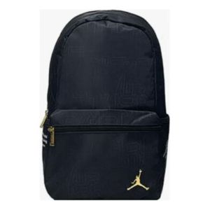 GOLDEN ｜Backpack with logo ユニセックス バックパック Air Jordan Gold Logo Monogram Backpack 'Black' FJ6784-010