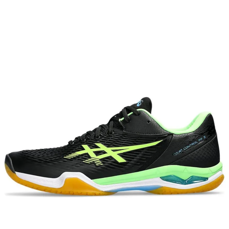 ASICS Court Control FF 3 'Black Lime Burst' 1071A087-001 sold by KicksCrew