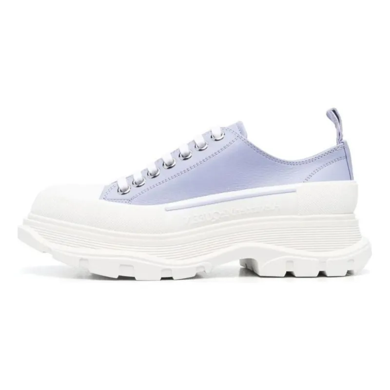 (WMNS) Alexander McQueen Tread Slick Sneakers 'Blue White' 702042WHZ625439 sold by KicksCrew