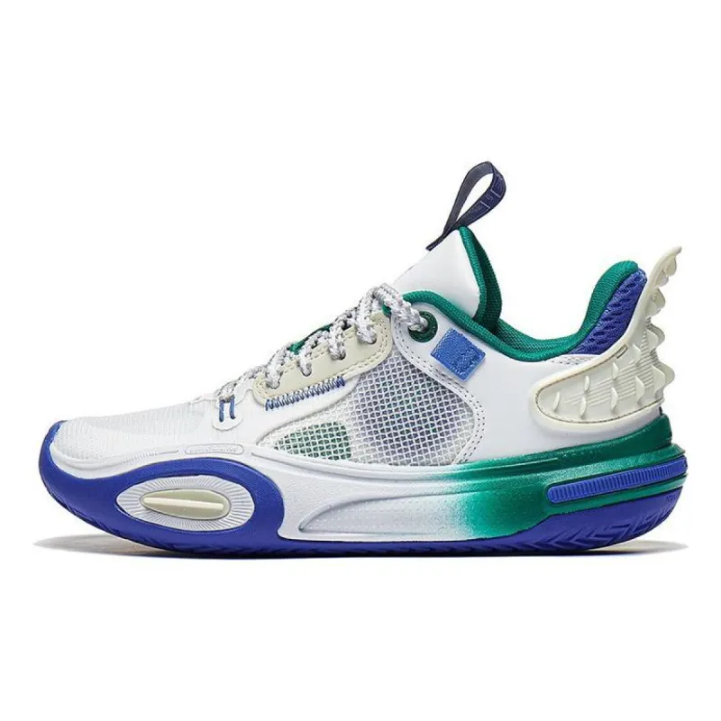 (GS) Li-Ning Wade All City 11 'White Blue Green' YKBT018-51 sold by KicksCrew