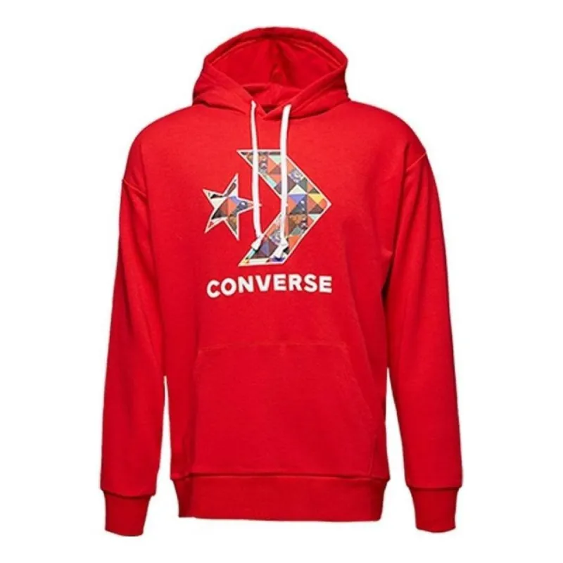 Converse Star Chevron Hoodie 'Red' 10017833-A03 sold by KicksCrew