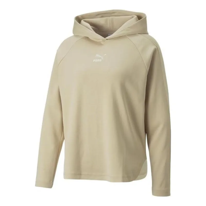 (WMNS) Puma T7 Hoodie 'Beige' 537573-67 sold by KicksCrew