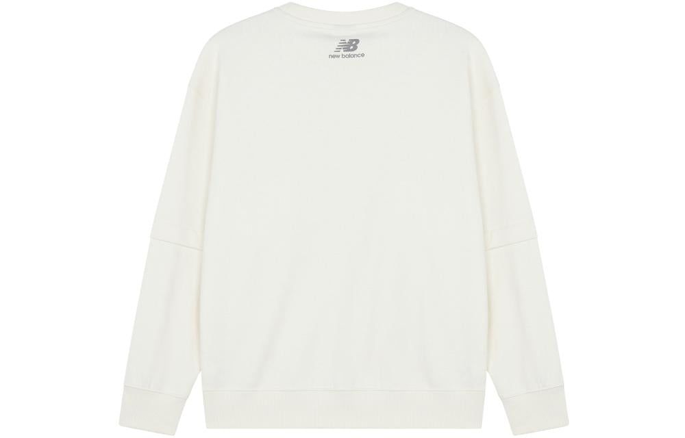 New Balance Casual Lifestyle Sweatshirt 'White' AMT21369-IV sold by KicksCrew product image thumbnail 2
