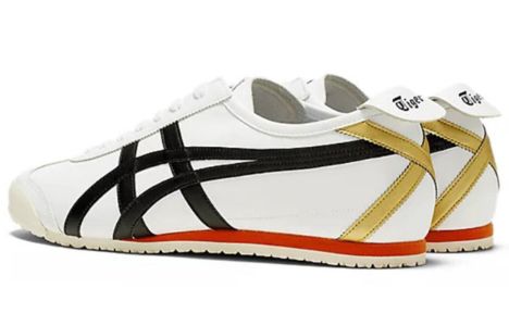 Onitsuka Tiger MEXICO 66 Shoes 'White Black Gold' 1183C080-100 sold by KicksCrew