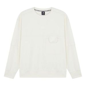New Balance Casual Lifestyle Sweatshirt 'White' AMT21369-IV sold by KicksCrew