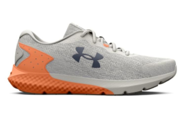 (WMNS) Under Armour Charged Rogue 3 Knit-GRY Sneakers 'Grey Orange' 3026147-100 sold by KicksCrew product image thumbnail 2
