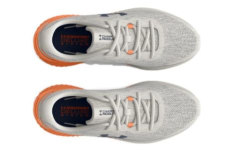 (WMNS) Under Armour Charged Rogue 3 Knit-GRY Sneakers 'Grey Orange' 3026147-100 sold by KicksCrew