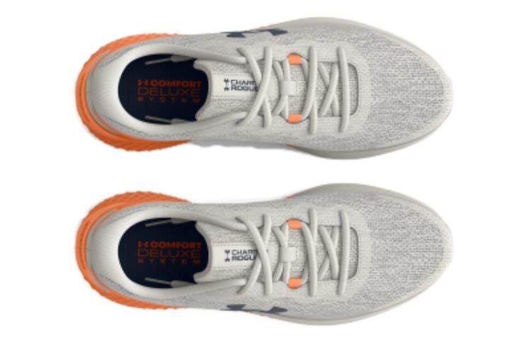 (WMNS) Under Armour Charged Rogue 3 Knit-GRY Sneakers 'Grey Orange' 3026147-100 sold by KicksCrew product image thumbnail 3