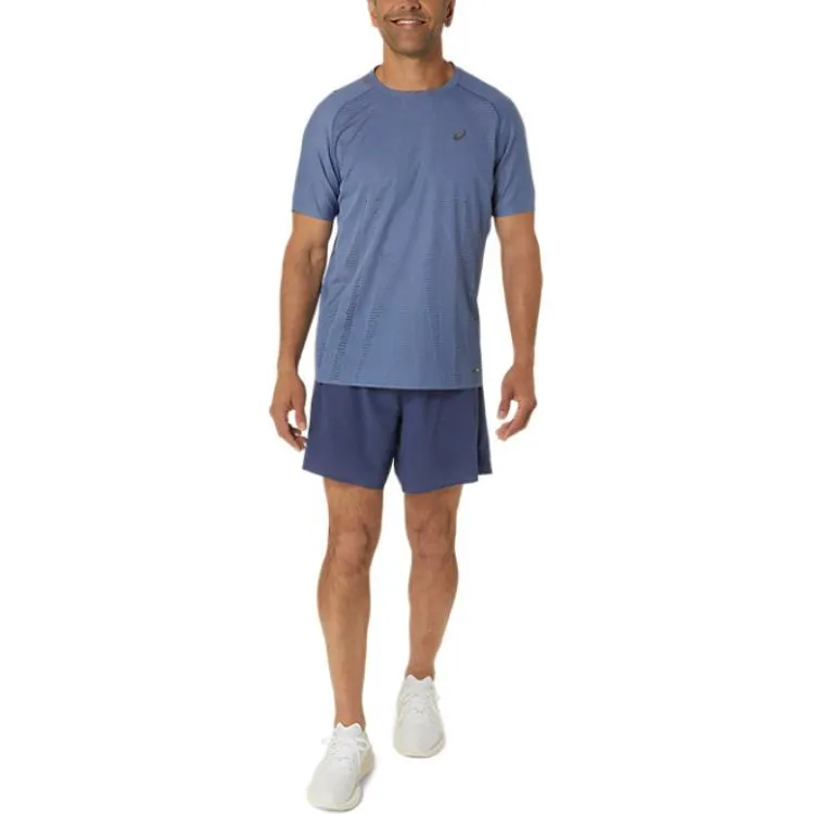 ASICS Metarun Running T-shirt 'Denim Blue' 2011C986-400 sold by KicksCrew product image thumbnail 2
