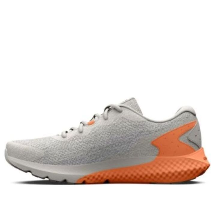 (WMNS) Under Armour Charged Rogue 3 Knit-GRY Sneakers 'Grey Orange' 3026147-100 sold by KicksCrew
