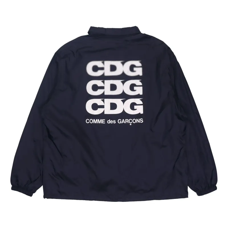 COMME des GARCONS Coach Jacket 'Black' SZ-J004-051-2 sold by KicksCrew