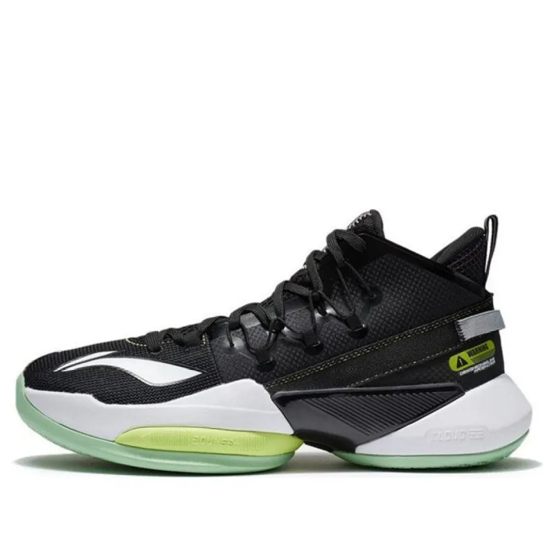 Li-Ning Power 8 V2 'Black Green' ABPS001-3 sold by KicksCrew