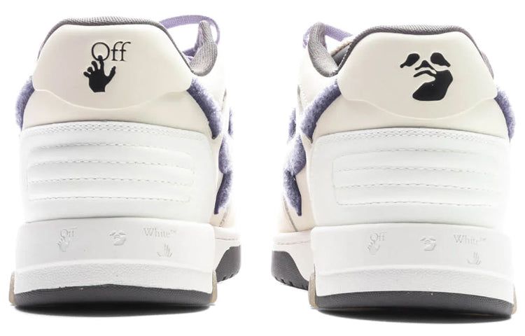 Off-White Out Of Office College Off Low-Top Sneaker 'White Purple' OMIA189S23LEA0130337 sold by KicksCrew product image thumbnail 4
