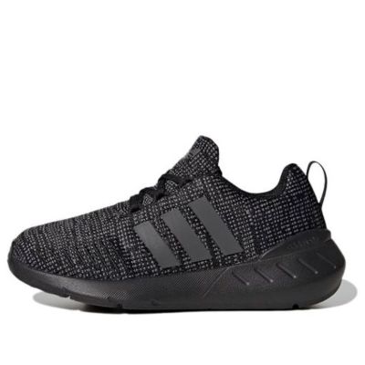 (PS) Adidas Swift Run 22 'Black Grey' GY3008 sold by KicksCrew