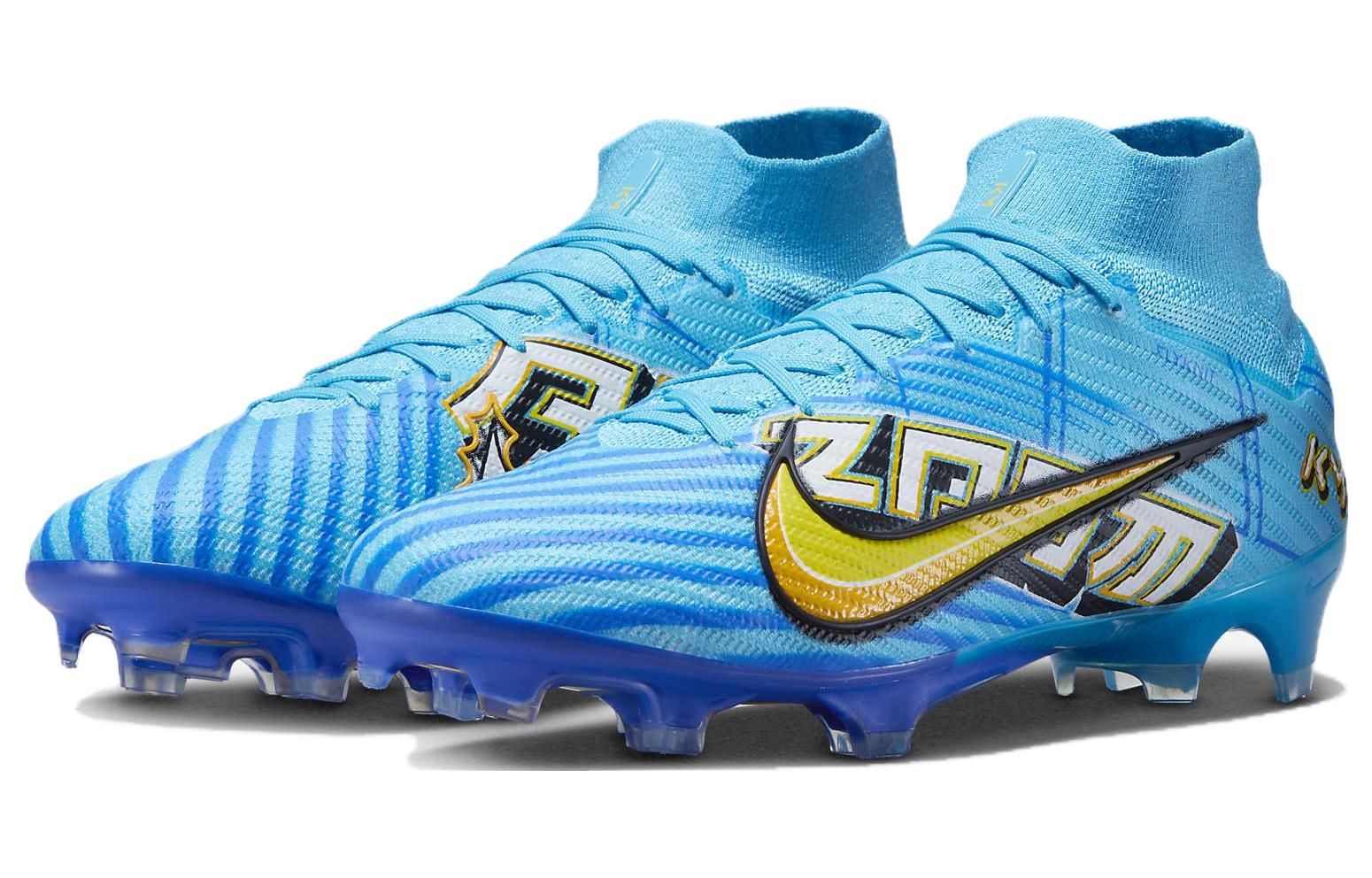 Nike Kylian Mbapp x Zoom Mercurial Superfly 9 Elite FG 'Motivation Pack' DO9342-400 sold by KicksCrew product image thumbnail 3