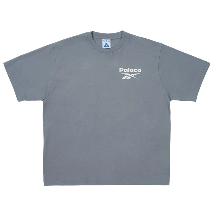 Palace x Reebok T-Shirt 'Grey' P26RBKTS002 sold by KicksCrew product image thumbnail 2