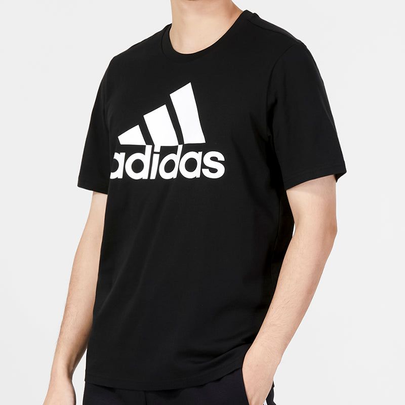 adidas Essentials Single Jersey Big Logo T-shirt 'Black' IC9347 sold by KicksCrew product image thumbnail 5