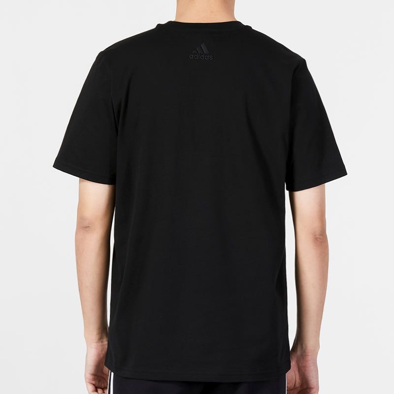 adidas Essentials Single Jersey Big Logo T-shirt 'Black' IC9347 sold by KicksCrew product image thumbnail 4