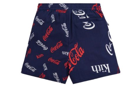KITH x Coca-Cola Printed Short 'Navy' KH6378-102 sold by KicksCrew