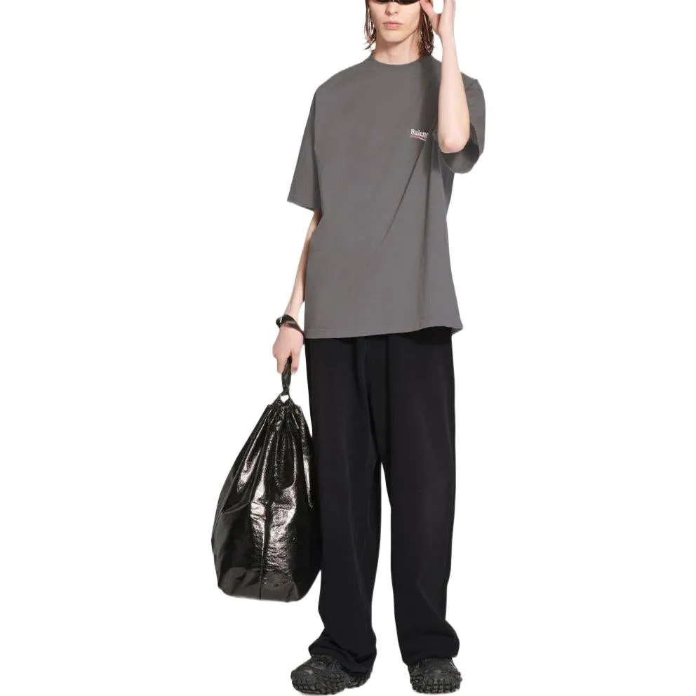 Balenciaga Political Campaign T-Shirt 'Grey' 641675TNVG51227 sold by KicksCrew product image thumbnail 3