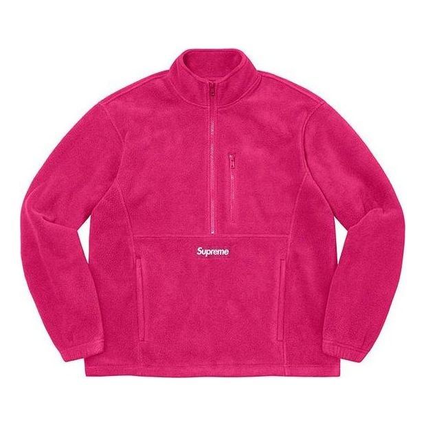 Supreme x Polartec Half Zip Pullover 'Pink White' SUP-FW21-362 sold by KicksCrew