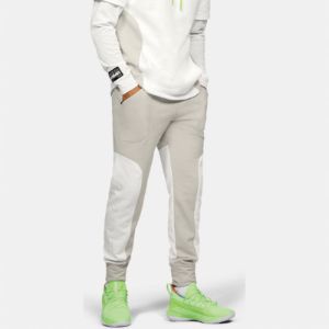 Under Armour Moments Fleece Basketball Pants 'Grey White' 1351339-110 sold by KicksCrew