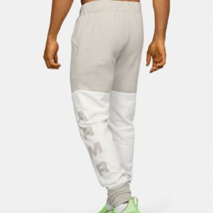 Under Armour Moments Fleece Basketball Pants 'Grey White' 1351339-110 sold by KicksCrew