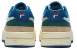 (WMNS) FILA FUSION Low-Top Skate Sneakers 'White Blue Khaki' T12W145107FGB sold by KicksCrew