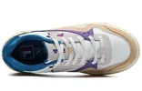 (WMNS) FILA FUSION Low-Top Skate Sneakers 'White Blue Khaki' T12W145107FGB sold by KicksCrew