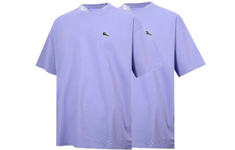 Converse Chuck Taylor Shoe Patch T-Shirt 'Purple' 10020931-A17 sold by KicksCrew product image thumbnail 3