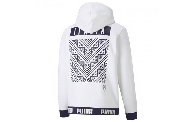 Puma White Athletic Hoodies 'White' 757247-02 sold by KicksCrew product image thumbnail 2