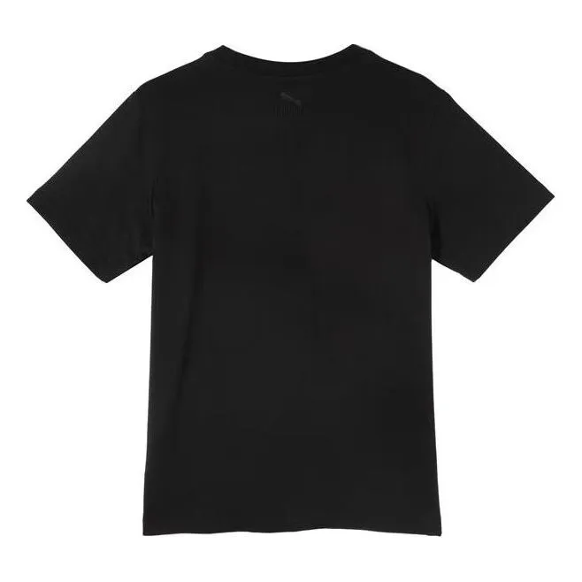 PUMA Essentials Logo T-shirt 'Black' 628038-01 sold by KicksCrew product image thumbnail 2