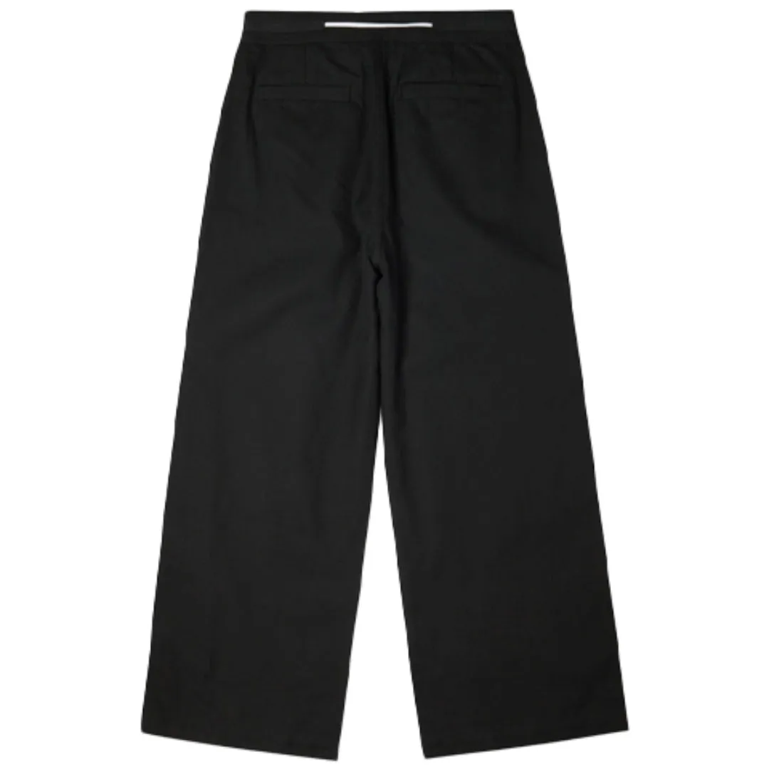 (WMNS) Converse Seasonal Wide Leg Woven Pants 'Black' 10022068-A01 sold by KicksCrew product image thumbnail 2