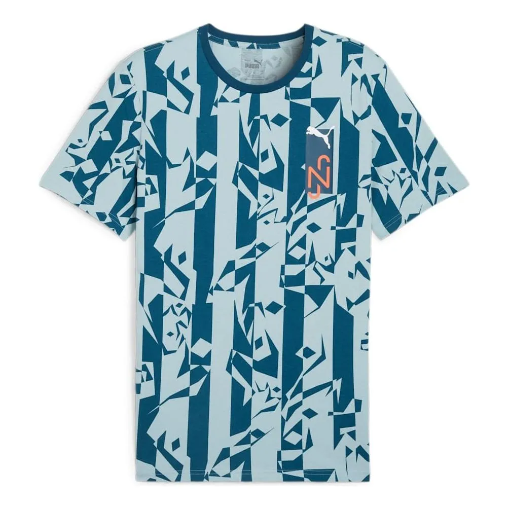 PUMA x Neymar Jr Creativity T-shirt 'Ocean Blue' 658954-13 sold by KicksCrew