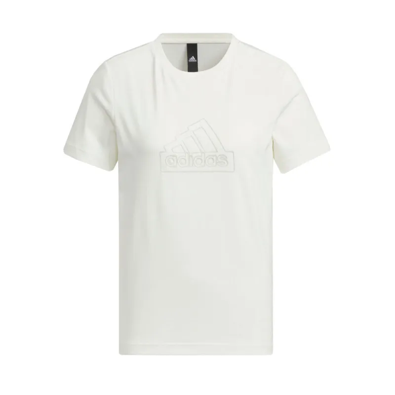 (WMNS) adidas Tech Bos T-Shirt 'White' IM8840 sold by KicksCrew