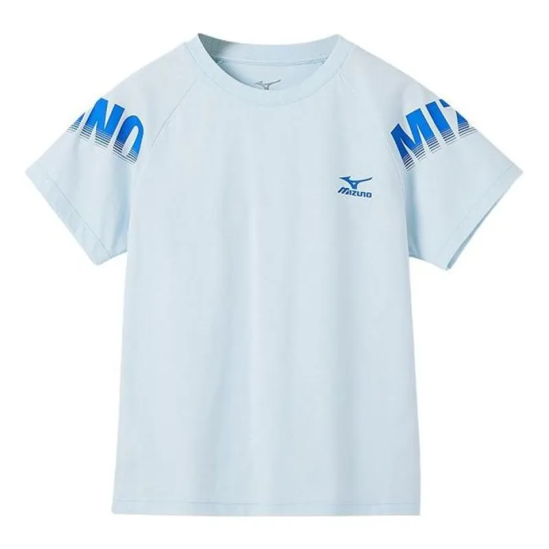 (GS) Mizuno Sportswear T-shirt 'Blue' T2267 sold by KicksCrew