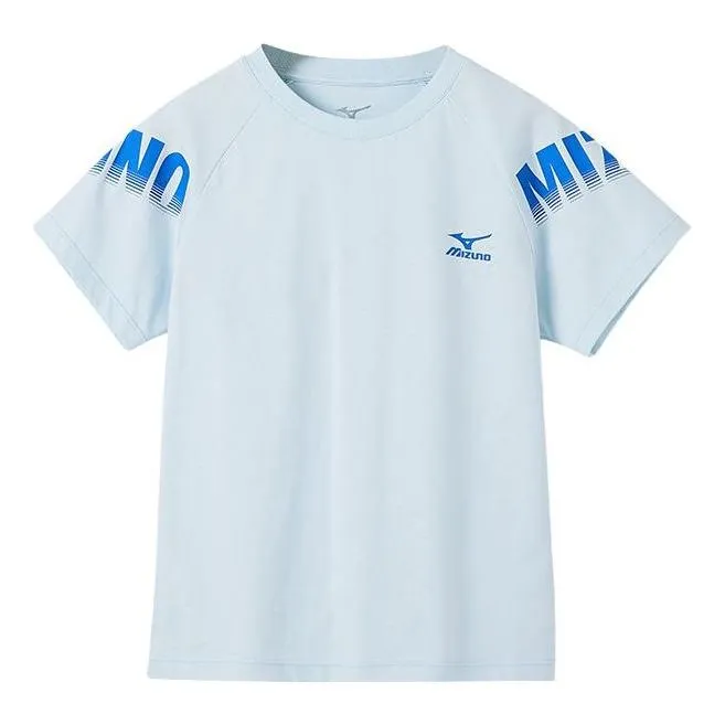 (GS) Mizuno Sportswear T-shirt 'Blue' T2267 sold by KicksCrew